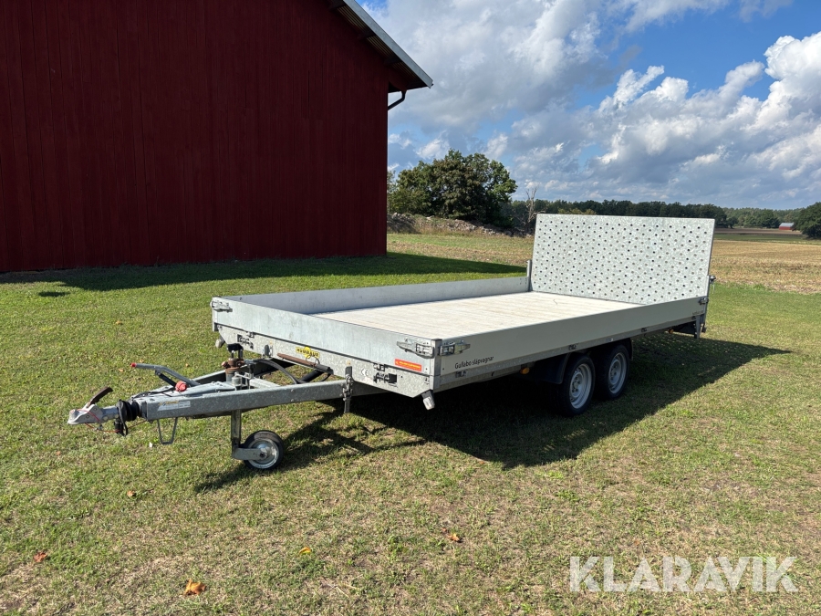 Plattformsläpp Humbaur