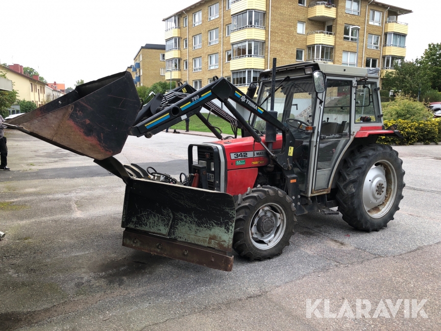 Traktor Massey Ferguson 342 4WD lastare