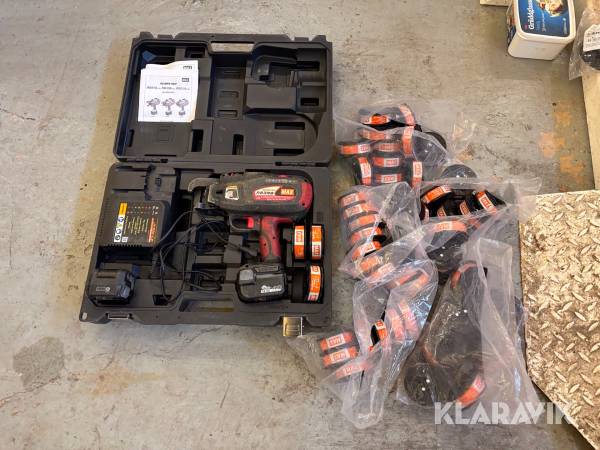 Najmaskin Max RB 398 med extra tråd