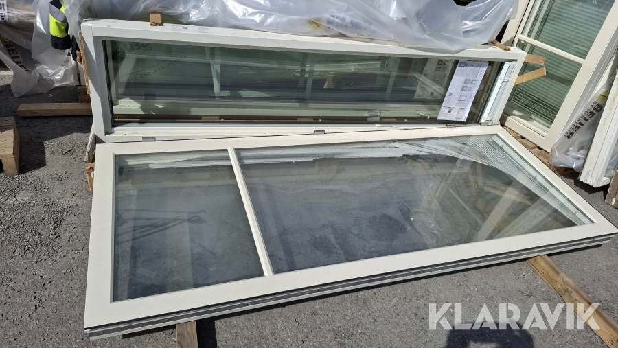 Fönsterdörr med fast glasparti Nordan Kvillsfors