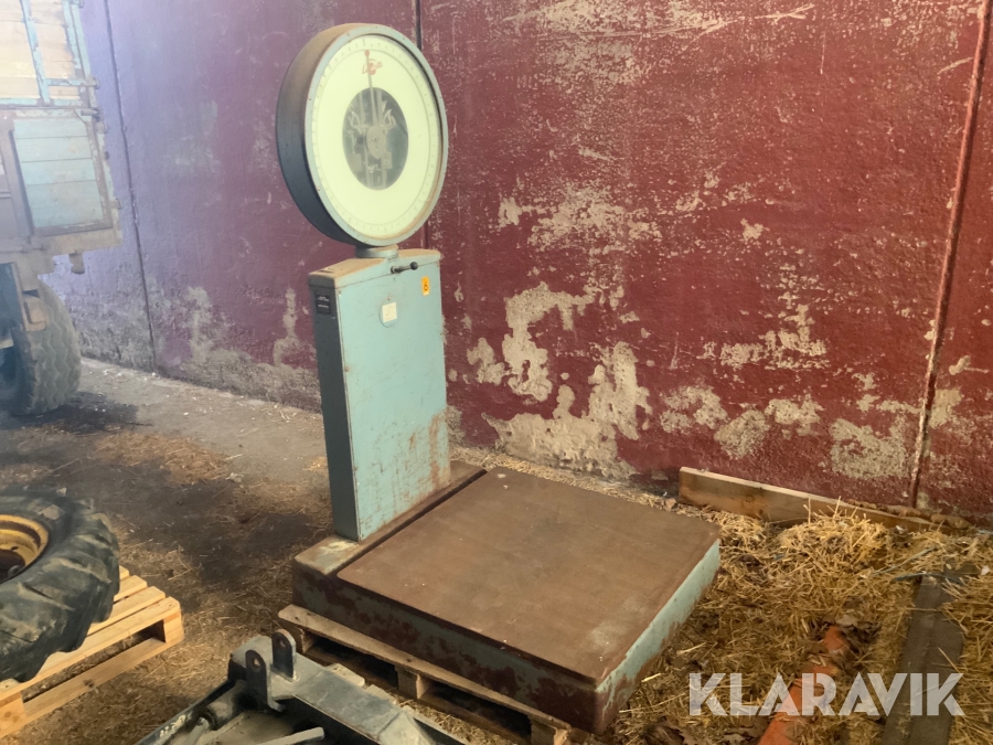 Säckvåg Lindells Vågfabrik 500kg