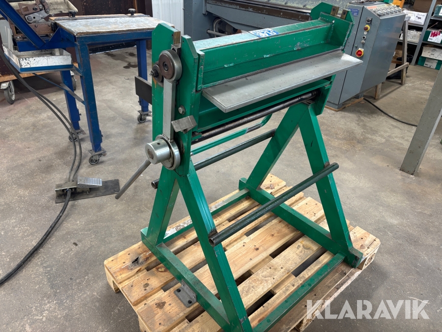 Bockningsmaskin Plåtluna 700mm