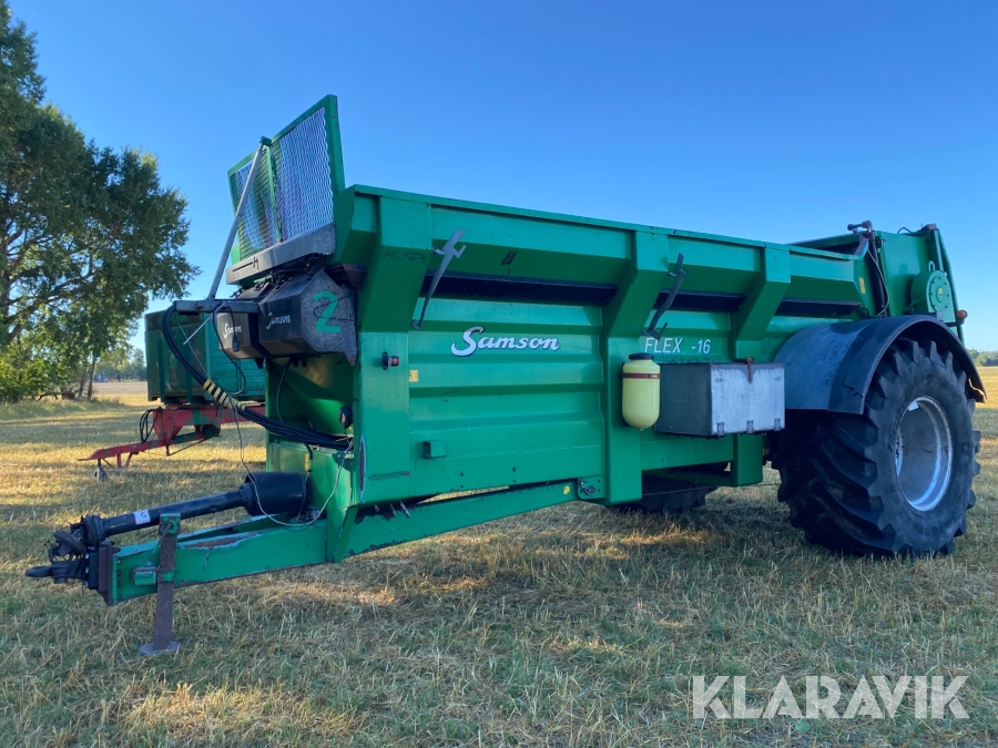 Gödselspridare Samson Flex 16