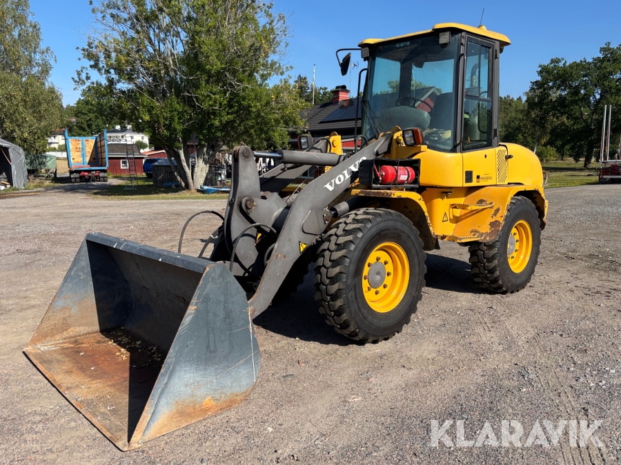 Hjullastare Volvo L35B med redskap