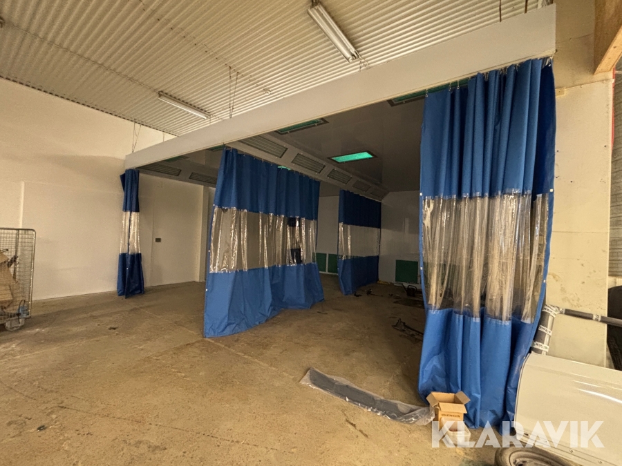 Prepstation för fordonslackering