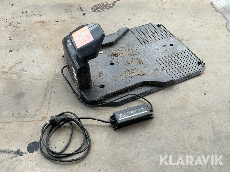 Laddstation till robotgräsklippare Biltema