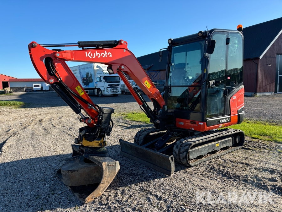Grävmaskin Kubota KX027-4