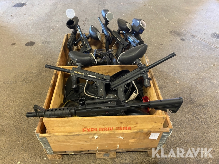 Paintball utrustning Tippman 38 Custom