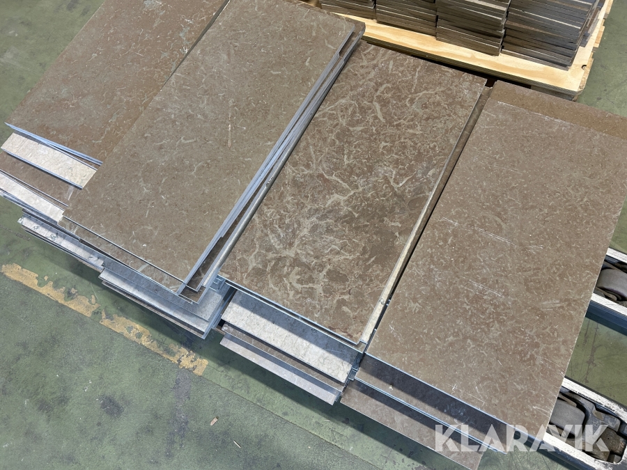 Ölandssten plattor grå/brun slipad