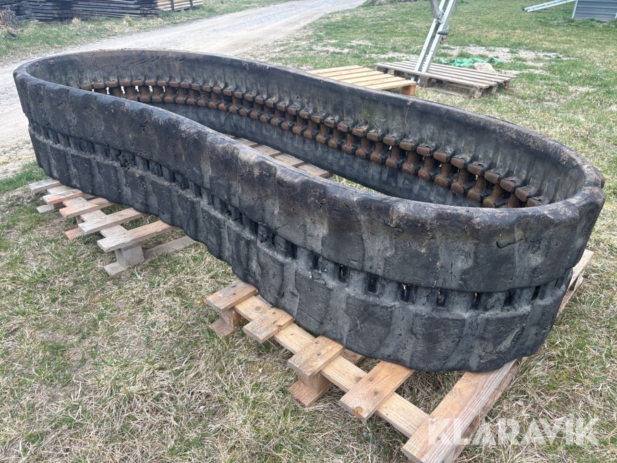 Gummilarvband till Volvo ECR88