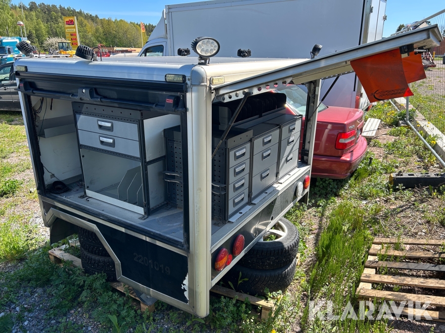 Skåp Br.hofmanns Karosseri till pickup 