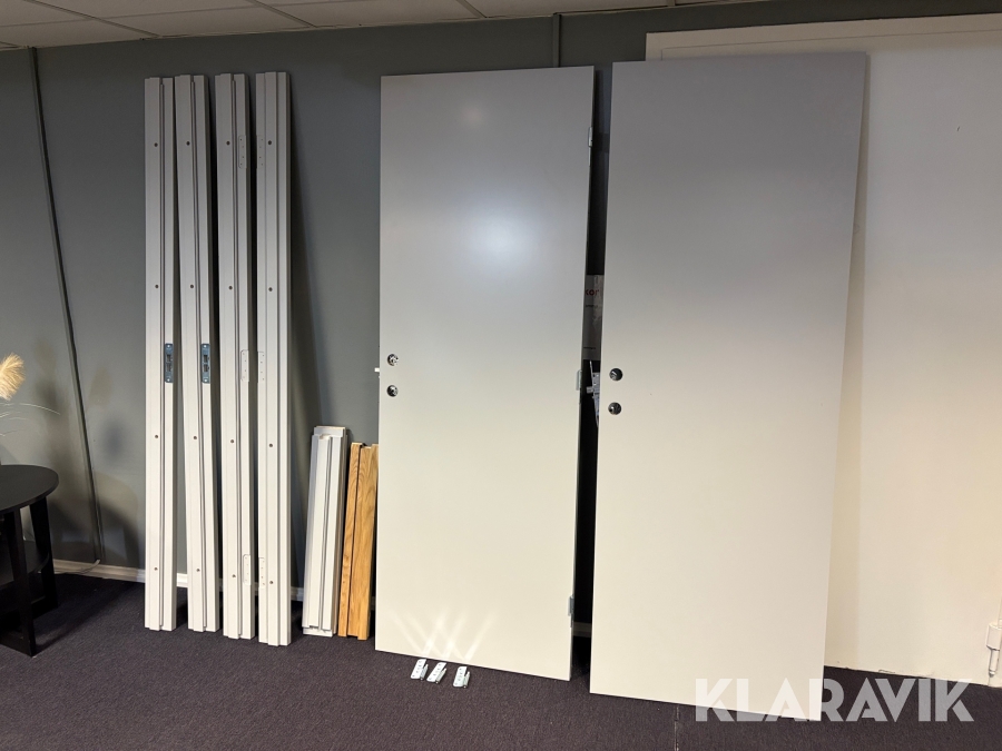 Dörrar med karm Nordicdoor Nordic 30/35 0368/03 2st