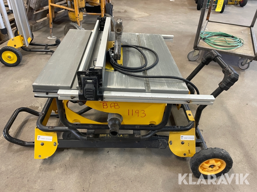 Klyvsåg Dewalt DW745-QS, Vårgårda, Klaravik auktioner