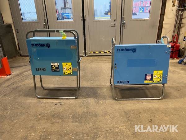 Huvudcentral, Undercentral El-Björn ZSF 63, U63