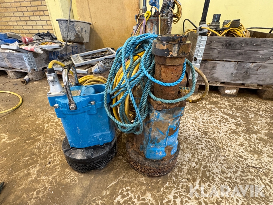 Dränkbara pumpar Tsurumi KTV2-37 2st
