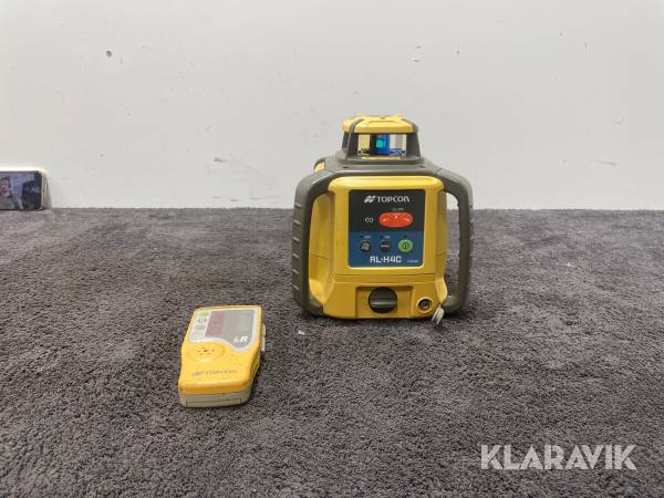 Planlaser, lasermottagare Topcon RL-H4C, LS-80L