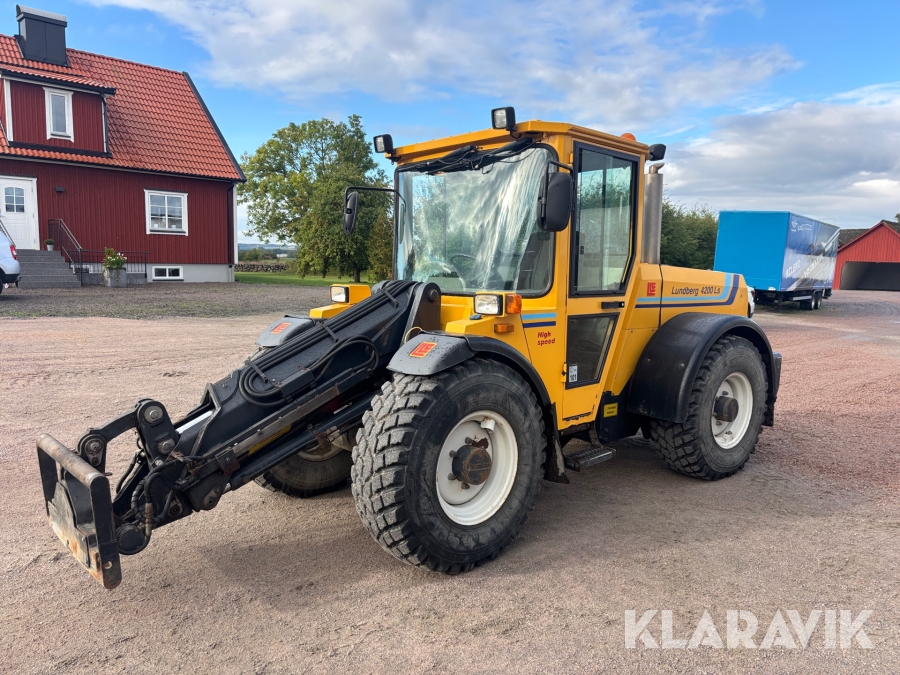 Hjullastare Lundberg 4200 Ls med teleskopbom & redskap