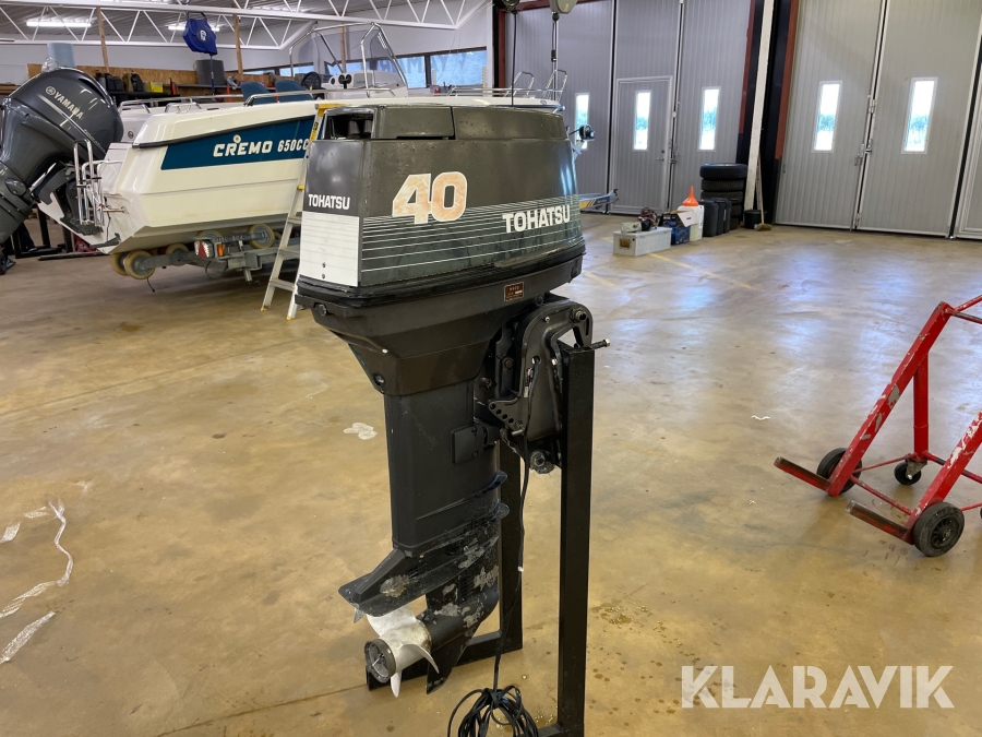 Utombordare Tohatsu M40D, Varberg, Klaravik auktioner