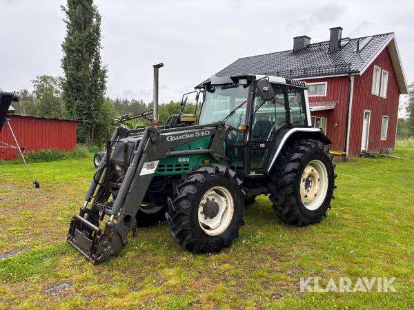 Traktor Valmet 6300 skogsutrustad