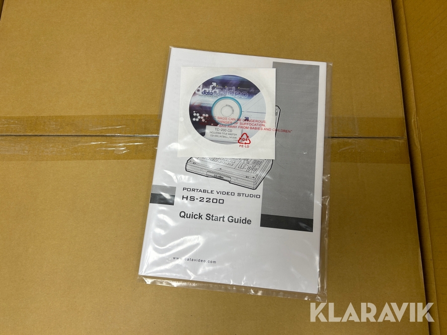 6-kanals mobil videostudio Datavideo HS-2200