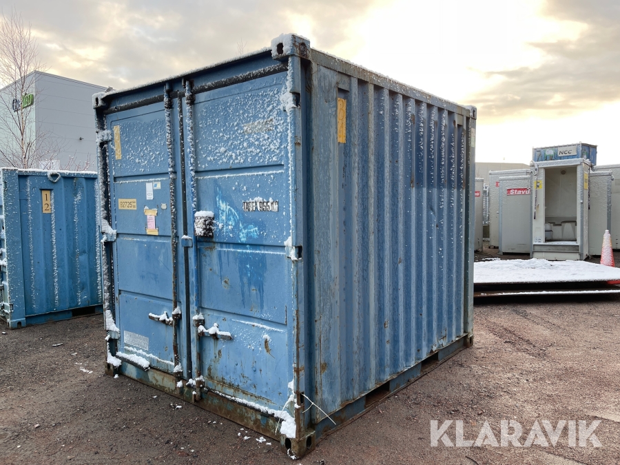 Container 10 fot isolerad inkl el & hylla