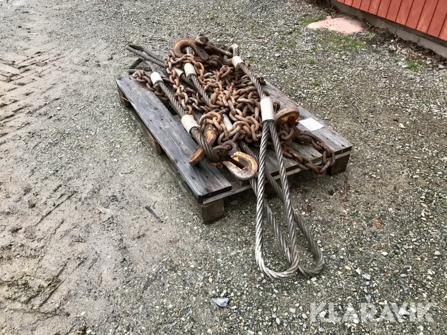 Lyftkätting Gunnebo 8 ton 4 st