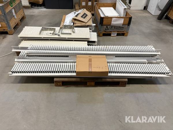 Radiatorer el/vatten 18 st