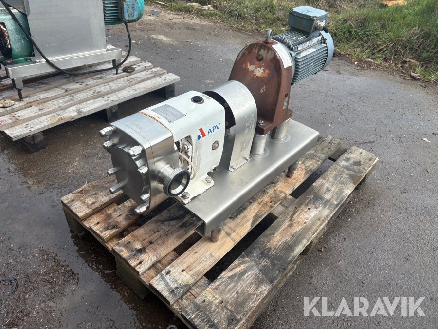 Livsmedelspump APV CL/2S/052/10