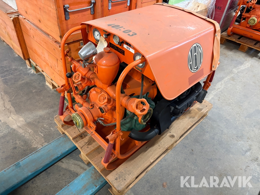 Motorspruta med vagn Albin A-900VW 1200