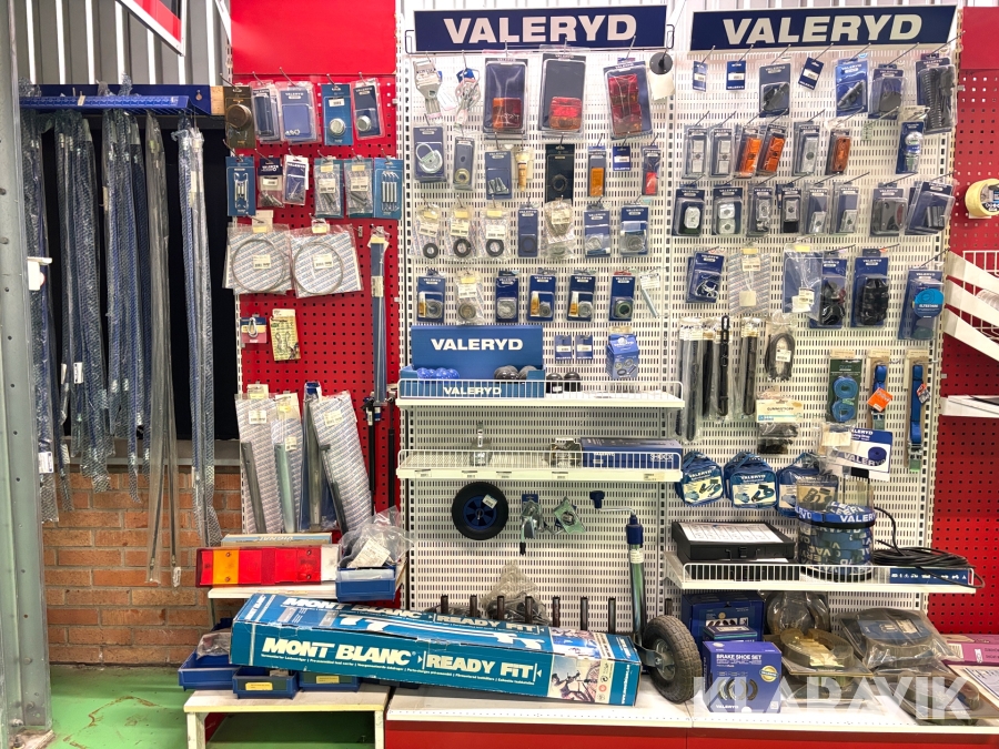 Reservdelar och tillbehör till släpvagn Valeryd Diverse tillbehör