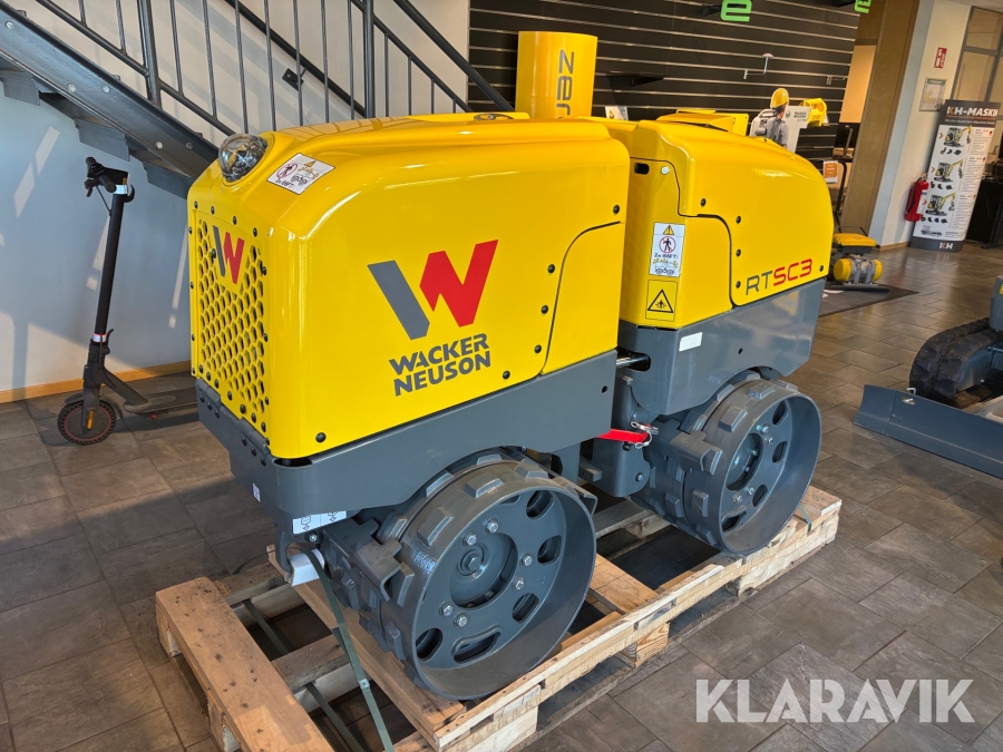 Lerpackare/Universalvält Wacker Neuson RTSC3