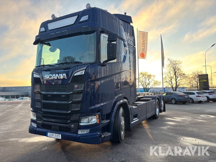 Lastväxlare Scania S650 V8 6x2*4