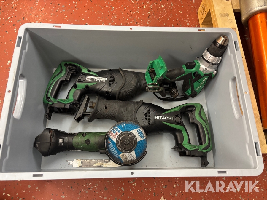 Parti med handverktyg