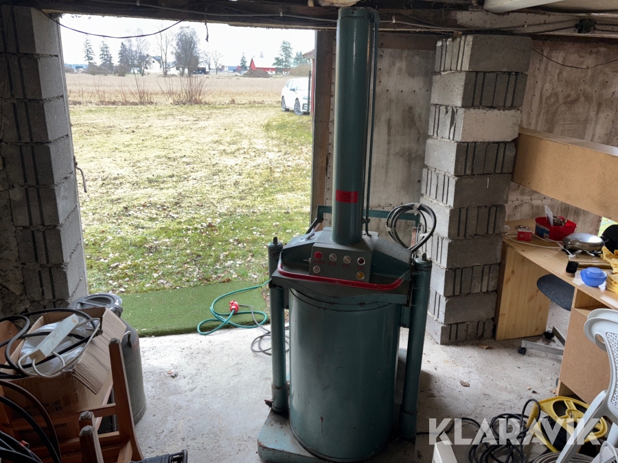 Balpress för wellpapp