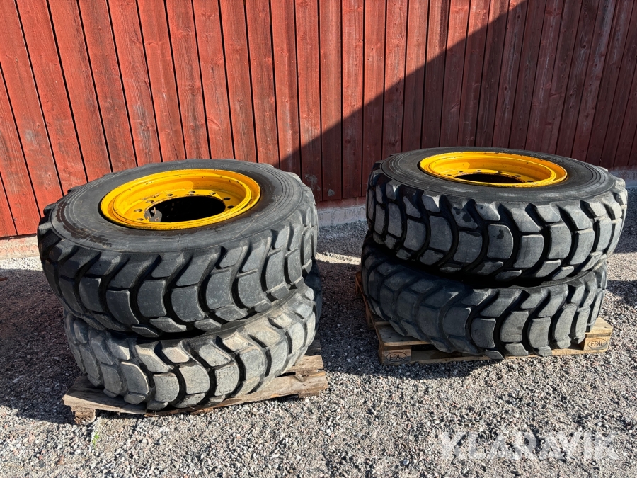 Kompletta hjul till Lastmaskin 15.5 R25 4 st