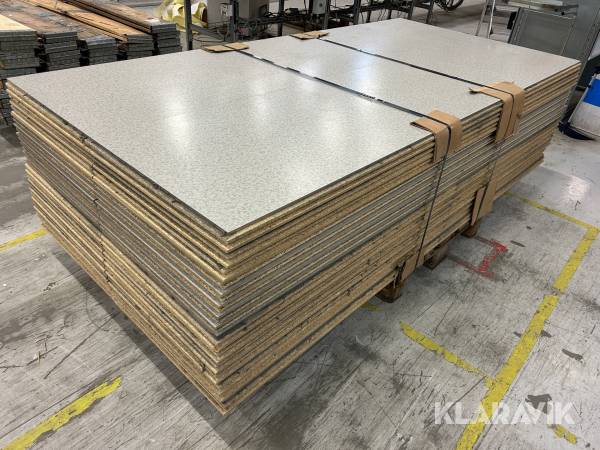 Spånskivegolv med laminerad yta Bergviksgolv 30 st