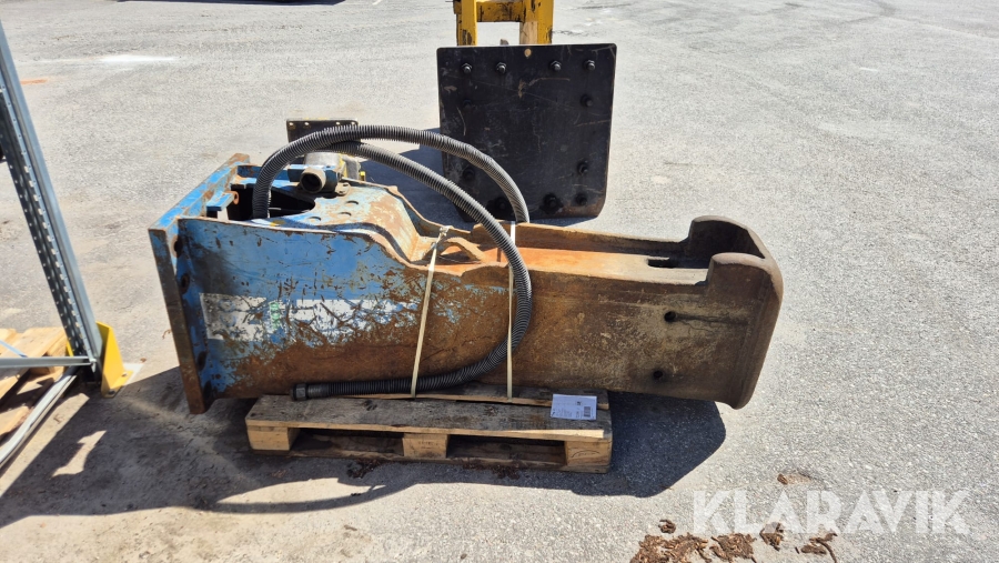 Hydraulhammare 2,2 ton Krupp HM 1500 Begagnad