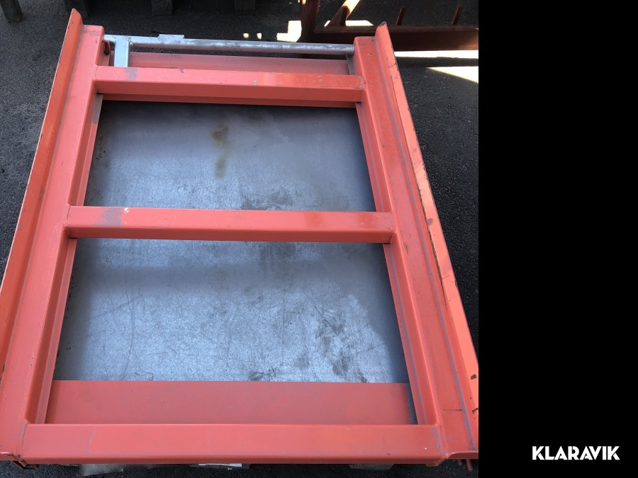 Utdragsenhet för pallställ