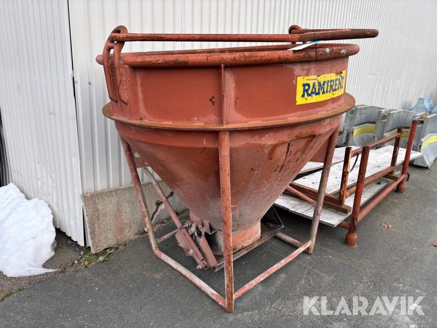 Betongbask MF Bygg & Smide M73-1200L