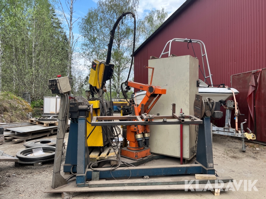 Svetsrobot komplett station ABB, ESAB S2