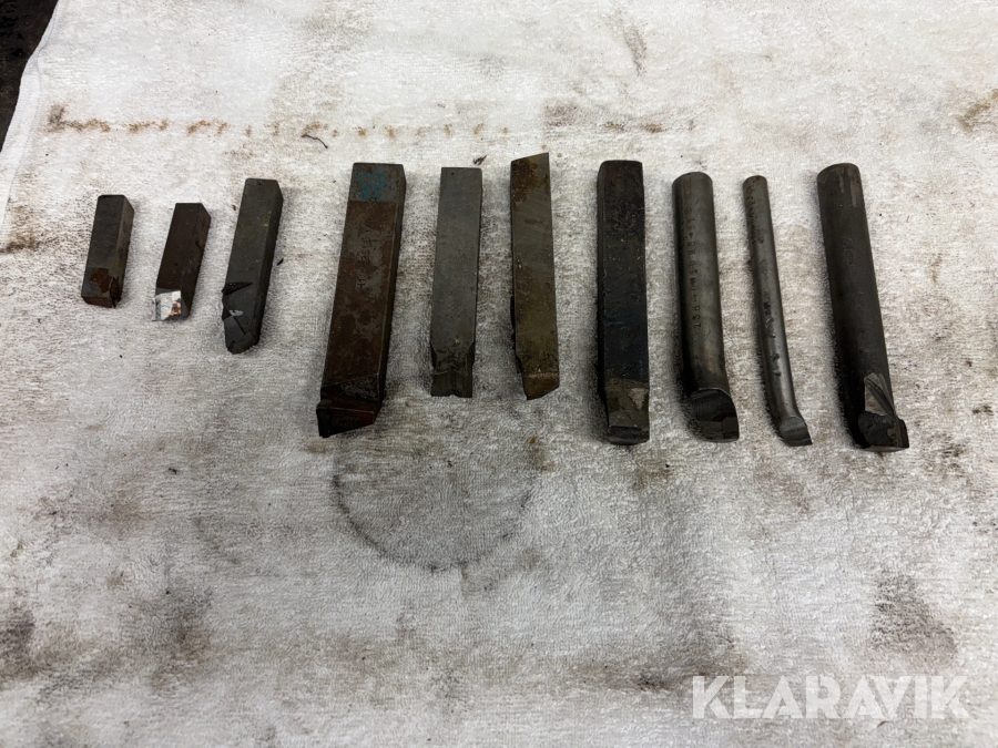 Blandade Svarvstål 11 st