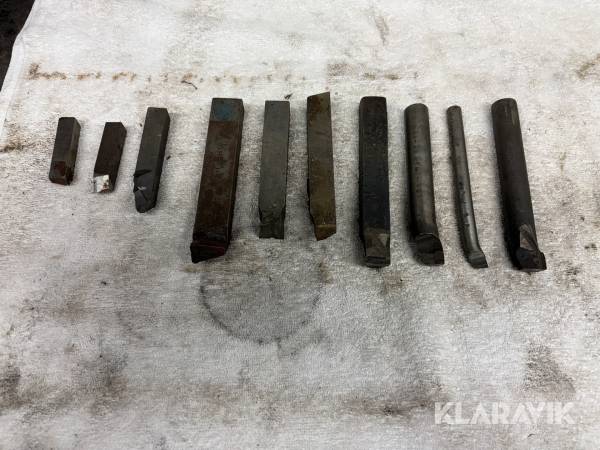 Blandade Svarvstål 11 st