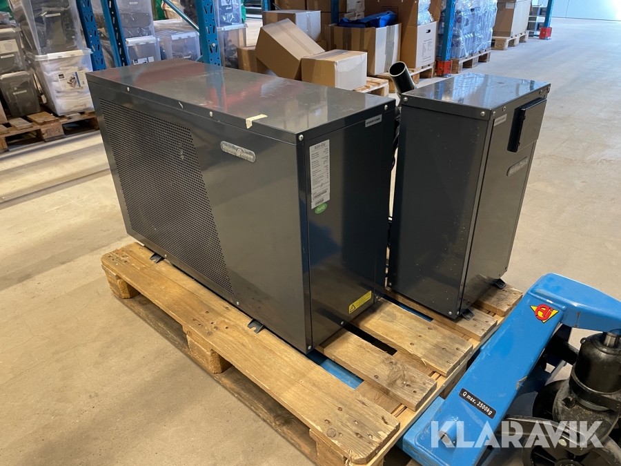 Poolvärmepump Gullberg Jansson S20-OU och S20-IU