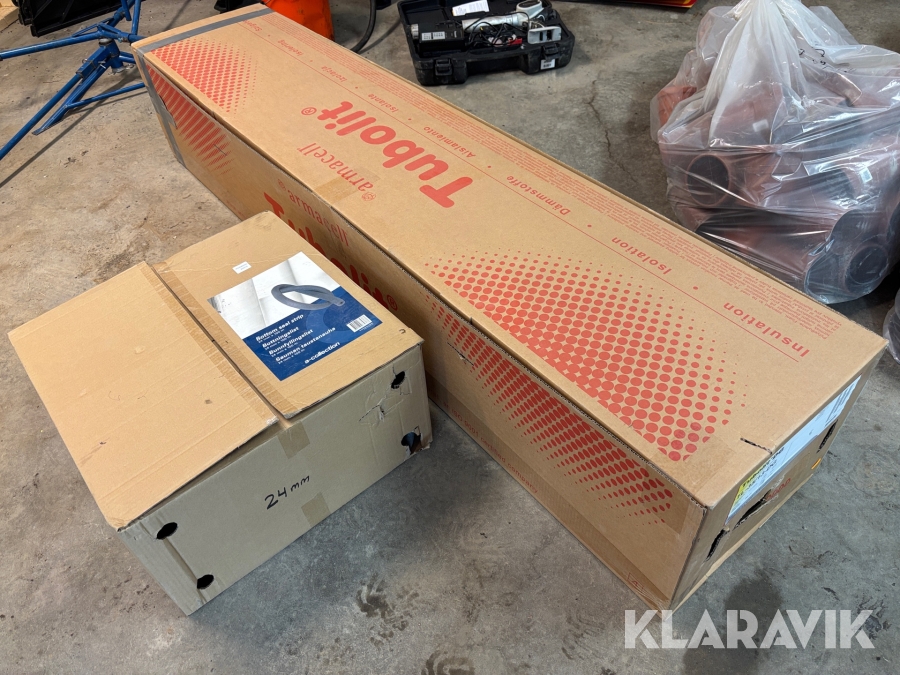 Rörisolering och bottningslist Tubolit