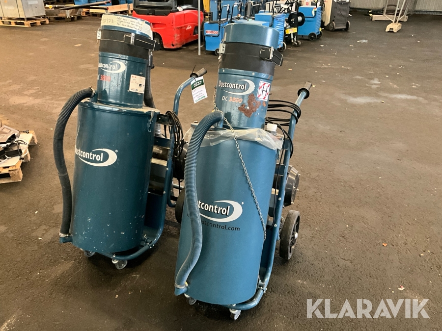 Spånsug 2st Dustcontrol DC 3800