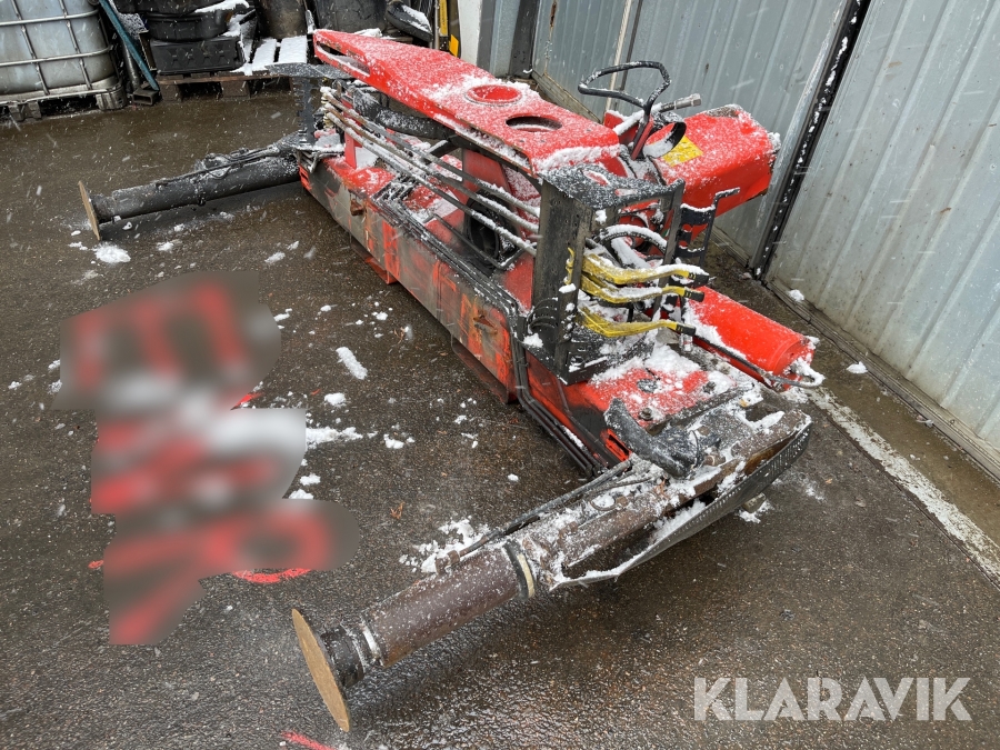 Stödben till kranbil Palfinger