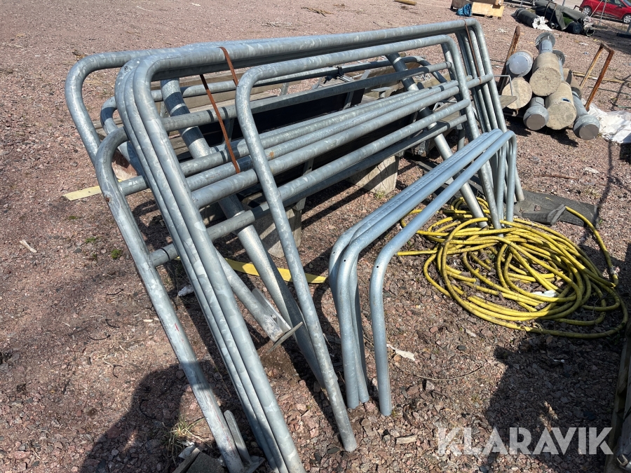 Räcken 13st diverse längder