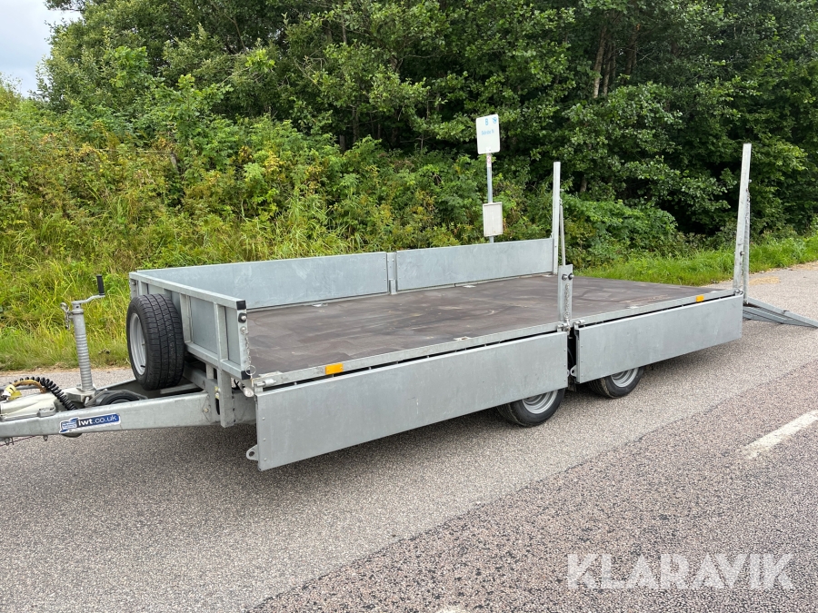 Personbilssläp Ifor williams Trailer LM 146 G