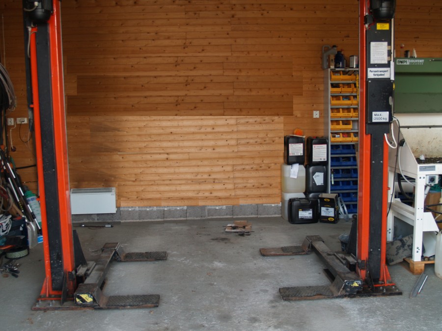 Billyft, 2-pelarlyft