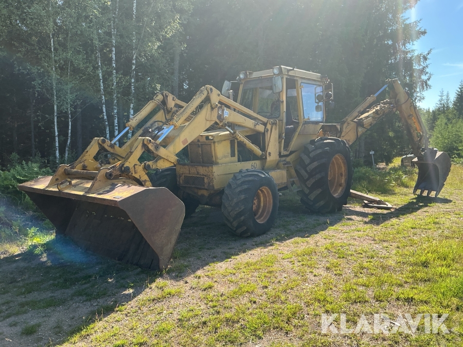 Grävlastare Hymas 62s år 1980